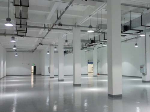 重庆建筑室内高棚深照型工厂灯照明工程